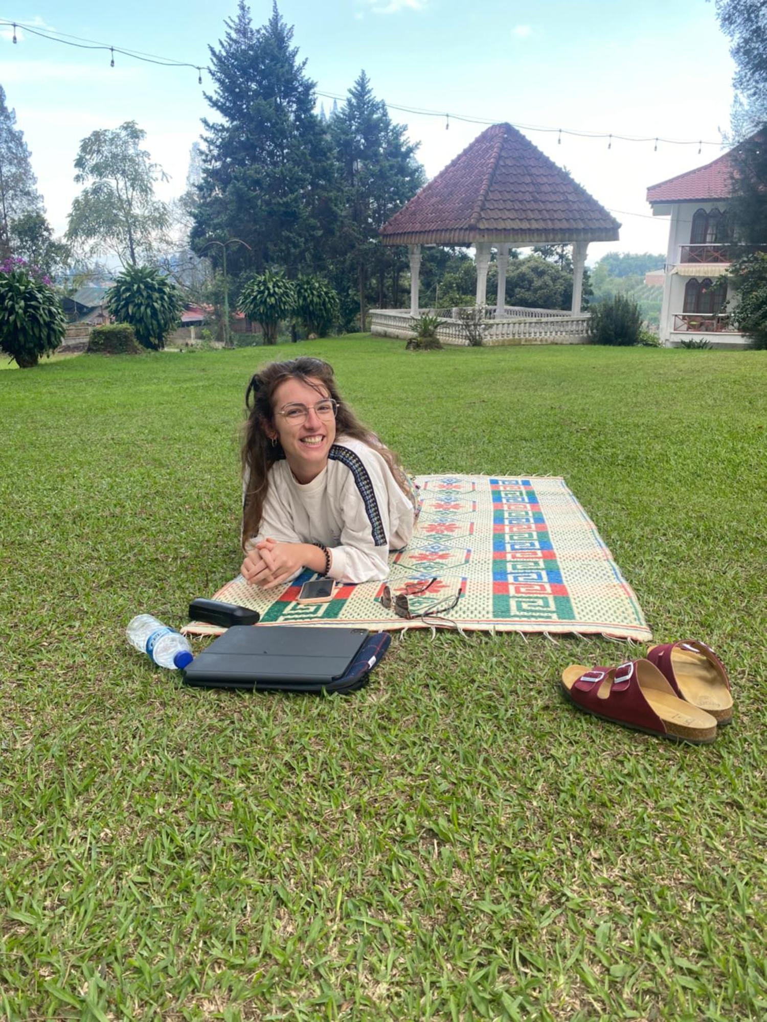 Sibayak Multinational Rest House Berastagi Bagian luar foto